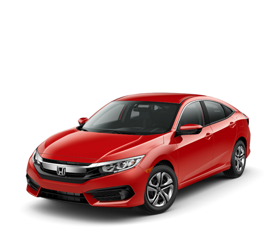 2018 Civic Sedan Rallye Red LX w/Honda Sensing